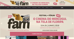 Desktop Screenshot of famdetodos.com.br